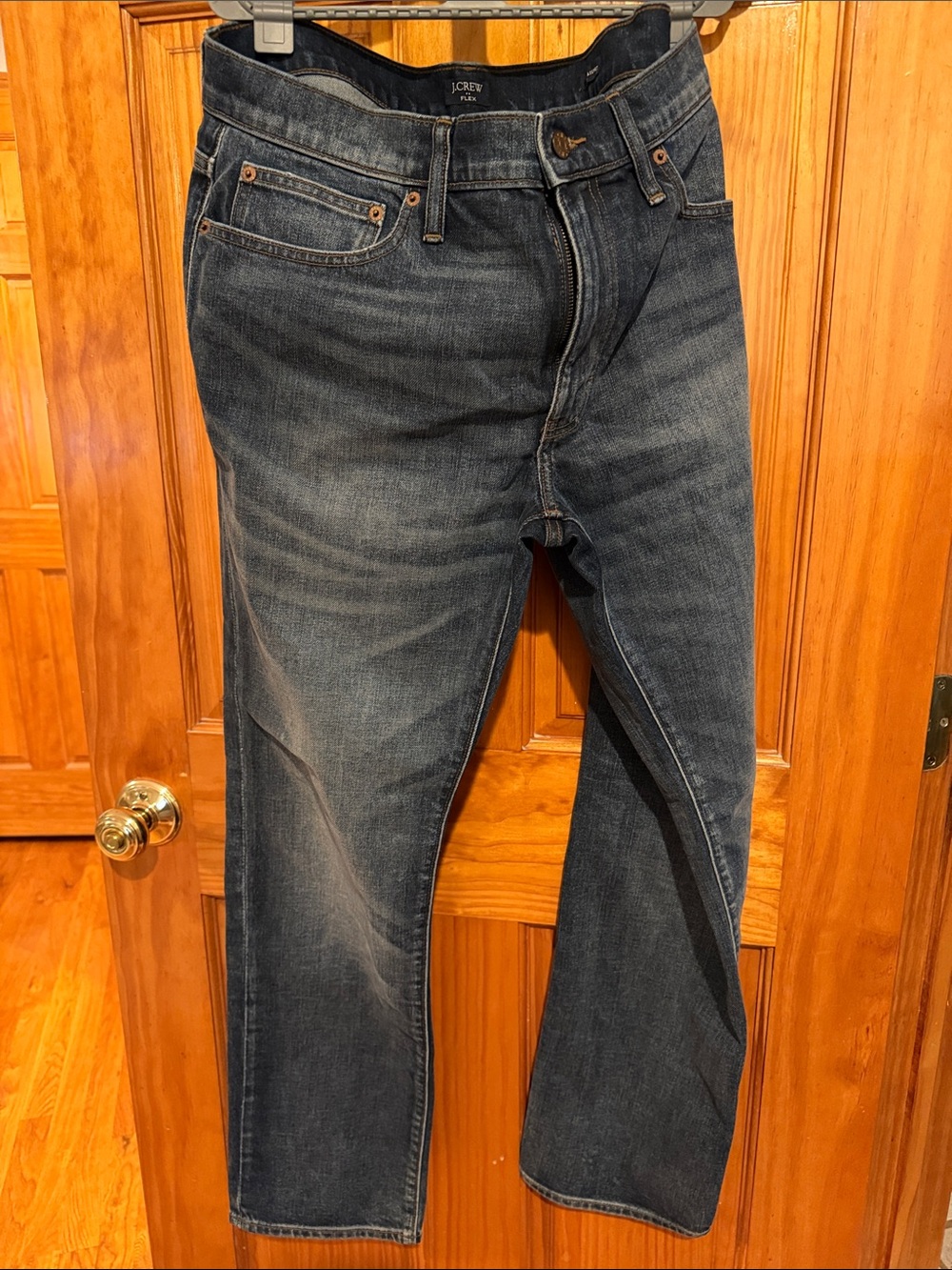 J. Crew Men’s Relaxed Fit Dark Indigo Jeans